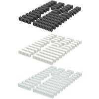 34Piece Power Cable Combs Set, Acrylic Sleeve Management for Computer Case