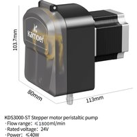 Kamoer 3,2 l/min KDS3000 Pompa perystaltyczna 24 V Stepper Pompa samozasysająca 300 obr./min Pompa transferowa o wysokim przepływie Silikon o grubości 2,5 mm