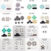 Silicone Rubber Conductive Buttons A B D Dad For GB GBA SP GBC GBP PS2 PS2 PS3 PS4 PS5 PSP1000 NES FC Controller Repair Part