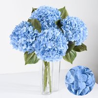 Bouquet de Fausses Fleurs Artificielles Vintage, 10 Pièces, Hortensia, Décoration de Mariage, Noël, Jardin, Maison