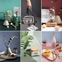 Photography Backdrops Photo Wallpaper 57*43cm 2sides Solid Color Background Paper Props For Photo Studio Shoot Product Cosmetics