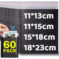 10-60PCS Bubble Shipping Bubble Padding Bags Waterproof Self Seal Mailers Multi-size Makeup Packaging Envelope Storager Pouch