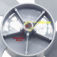 Replacement Fan Blade Assembly for Midea Air Circulators GAF20CA GAF20CB FGA20VB FGA20UXF GAH20A GAH20GR WH FSA2001