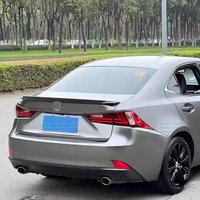 For Lexus IS250 IS300 IS350 2012-2018 Spoiler ABS Material Car Rear Wing Primer Color Rear Trunk Spoiler