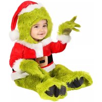 Green Elf Grinch Cosplay Costumes Santa Claus Uniforms Suit Christmas Party Tops Pants Hats Belts Gloves Shoe Covers Xmas Gifts