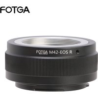 FOTGA Lens Mount Adapter Ring For M42 Screw Lens to R3 R5 R5C R6 Mark II R7 R8 R10 Camera For Canon EOS R Mount Mirrorles Camera