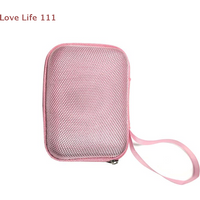 New Nylon + EVA Hard Shell Digital Camera Case Small Travel Cameras Storage Holder For Accessories SD Card CCD Card