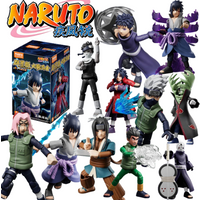 2026 New Blokees Naruto Galaxy Version Blind Box Movable Anime Figure Blocks Desktop Decors Collectible Boy's Toy Birthday Gift