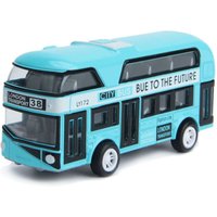 Gift Vehicles Educational Vehicle Set Car Bus Model Bus Model Double Decker Bus Pull Back Diecast Cars