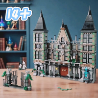 2026 New Arrival Creative Assembly Bricks Manor Modular Building Blocks Model Toys Ornament for Adults Birthday Party Gifts