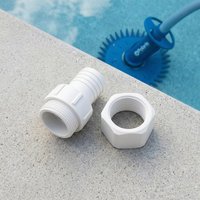 Plastic Pool Hose Swivel Kit Fast Connect Hose Repair Set for Daily Pool Cleaning Easy Maintenance Solution