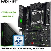 MACHINIST X99 MR9A PRO Motherboard Kit Set Optional Xeon E5 2680 V4 / E5 2697 V4 CPU LGA 2011-3 Support TPM NVME M.2 DDR4 RAM
