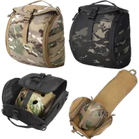 Tactical Helmet Bag Pack,Multi-Purpose Molle Storage Carrying Pouch for Sports Hunting Shooting Combat Fast MICH Wendy Helmet