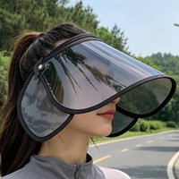 Face Visor UV Protection Sunshade Headwear Outdoor Riding Sun Hat for Driving Softball Bicycle Beach Sports Cycling Work Rain