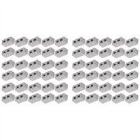 60 Packs Cinder Blocks 1/12 Scale Mini Bricks Concrete Miniature Bricks Tiny Landscaping Dollhouse Accessories