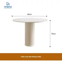 Nordic White Dining Table Chaire Living Coffee Round Dining Table Games Balcony Set Sala Da Pranzo Home Furniture Decoration
