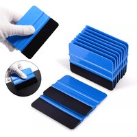 1-10 Pcs Car Film Scraper Vinyl Wrap Film Card Squeegee Auto Foil Wrapping Resuable Felt Scraper Car Styling Sticker Accessories
