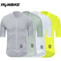 YKYWBIKE Men's Cycling Jersey Short Sleeve Summer Bicycle Jersey Road Bike Shirt Cycling Clothing Breathable Pro Team image 4