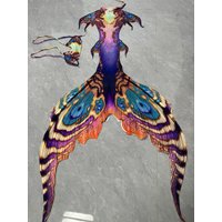 Mermaid Costumes For Aquarium Performances Adult-Sized Costumes With High-Definition Printing And Colorfastness