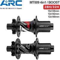 ARC MT009 Rear Hub 4in1 BOOST 10x135 12x142 12x148 MTB XC Gravel E Bike Bicycle Hub 28H 32H HG XD MS-Micro Spline 12V 6 Pawl image 4