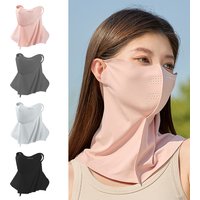 AliExpress WRELS Ice Silk UV Protection Mask for Bicycle Breathable Ear Loop Mask Cooling Scarf Women Outdoor Sports Hiking Face Mask