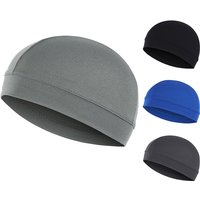 AliExpress NONE Breathable Mesh Cycling Skull Cap Helmet Liner Quick Dry UV Protection Cooling Beanie Men Women Summer Stretchy Commuting Hat