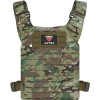 ARTEX7705 New Tactical Vest Lightweight Waterproof Wear-Resistant Laser MOLLE System Hanging Compatible Military Training Gear