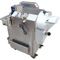 110V 220V Vegetable Cutting Machine Commercial Multi-Functional School Canteen Restaurant Electric Potato Shredder Cutting Mac
