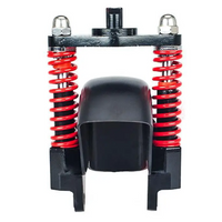 Electric Scooter 8 Inch Front Hydraulic Shock Absorber 10 Disc Brake Modified Accessories for Kugo M4/C3/S3
