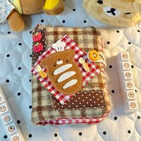 Baking Bread Puppy Hand Ledger Cute M5 Loose-leaf Handmade Shell Book Jacket High-value Hand Ledger Book Cover