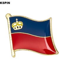 Liechtenstein Flag Badge Pin Lapel Pin Badge for Backpack
