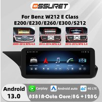 10,25 "Android 13 Autoradio Für Mercedes Benz W212 E-Klasse NTG 4,0 4,5 5,0 E200 E230 E260 E300 S212 multimedia-player 4G Carplay