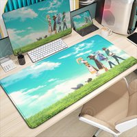 New KonoSuba Megumin XXL Mouse Pad Anime Girls Computer Mat 900x400mm Gaming Accessories Kawaii Mousepad Large Keyboard Desk Mat