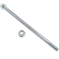 GB5787 M10x1.25 200 210 220 230 240 245mm Grade 8.8 Galvanized Hexagonal Flange Bolts Screws Belt Pad Partial Thread Axle
