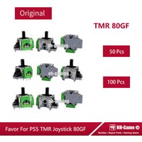 50PCS/100PCS Favor Union 80GF TMR Electromagnetic Joystick For PS5 Controller 3D Analog Stick Rocker Sensor Module