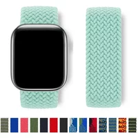 Braided Loop Strap For Apple watch Ultra Band 49mm 44 45mm 42mm 41mm Nylon Correa belt Bracelet iWatch series 9 8 7 6 5 4 se 3
