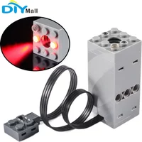 electric spray accessory,MOC building block simulation spray lamp, perfect for car, building, and military modifications