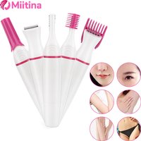 5 In 1 Body Hair Remover Epilator Trimmer Women Bikini Hair Leg Hair Portable Women Painless Razor Shaver Tool care