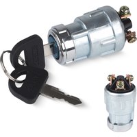 12V Universal 3 Position 3 Terminal Engine Ignition Start Switch With 2 Keys For Car Motorcycle Tractor Forklift Truck Scooter