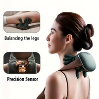 2026 Neck Massager With Real Hand Simulation Wireless Portable Neck And Back Massager 4D Kneading Massage Design For Pain Relief