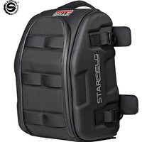Motorcycle Seat Back Bag Tail Box Waterproof Riding Racing Large Capacity Hard Case Luggage Bag Black Fuel Tank Motorbike Bags