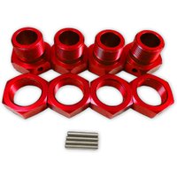 RCGF 24MM Aluminum Upgrade Wheel Hex Hub Adapter with Nut for Arrma 1/5 8S BLX Outcast & Kraton Roller Hopups RC Car Spare Parts