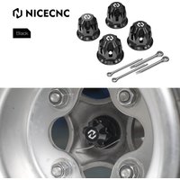 4 Pcs Wheel Axle Nuts Covers Cap for Honda TRX250X 2009-2023 TRX300X 2009 TRX400X 2009-2014 TRX450R 2006-2009 TRX450ER 2006-2014