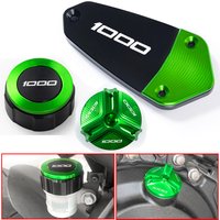 For Kawasaki Z1000 Z1000R Z 1000 2011-2024 Motorcycle front and rear brake fluid tank cap protection and filler port Accessories