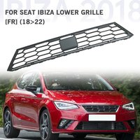 Car Front Bumper Lower Grille Center Grille for Seat Ibiza FR 6F MK5 2018 2019 2020 2021 2022 Pre‑Facelift 6F0853667A