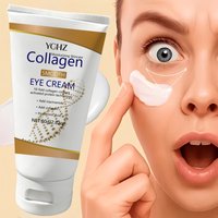 Collagen Eye Cream, Rich in Collagen and Hyaluronic Acid, Deeply Moisturizes the Skin Around the Eyes, Hydrates and Firms the Skin, Making It Smooth, Bright, and Elastic 80g