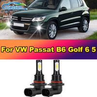 9005 HB3 Canbus LED Fog Light Bulbs 100W Plug And Play 12000LM Auto Fog Lamp Ampoules Ultra Powerful For VW Passat B6 Golf 6 5