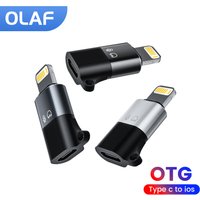 Olaf OTG Type c to Lightning Adapter for iphone Lightning Male to USB C Female type c adapter for Headphones usb flash drive OTG