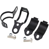 2024 Hot Sale 2pc Motorcycles Turn Signal LED Light Mount Bracket 30-43mm For Motorbike Front Fork Brand New And High Quality