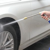 Fruit Tree Irrigation Gun with Hose Nozzle High Sprinkler Adjustable Atomizing Water Gun Household Car Wash Tool